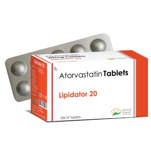Atorvastatin tablets 20mg x30