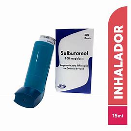 6x Sabutamol 100mcg inhaler