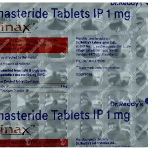 Pharmaceutical Finax finasteride 1mg x 30