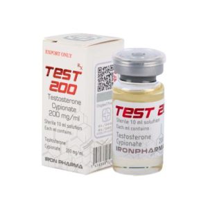 6 x Iron Pharma Test Cypionate 200mg x 10ml