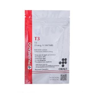 Pharmaqo T-3 25mcg x 100