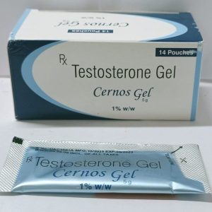 Pharmaceutical Testosterone Gel x 14 pouches 1%